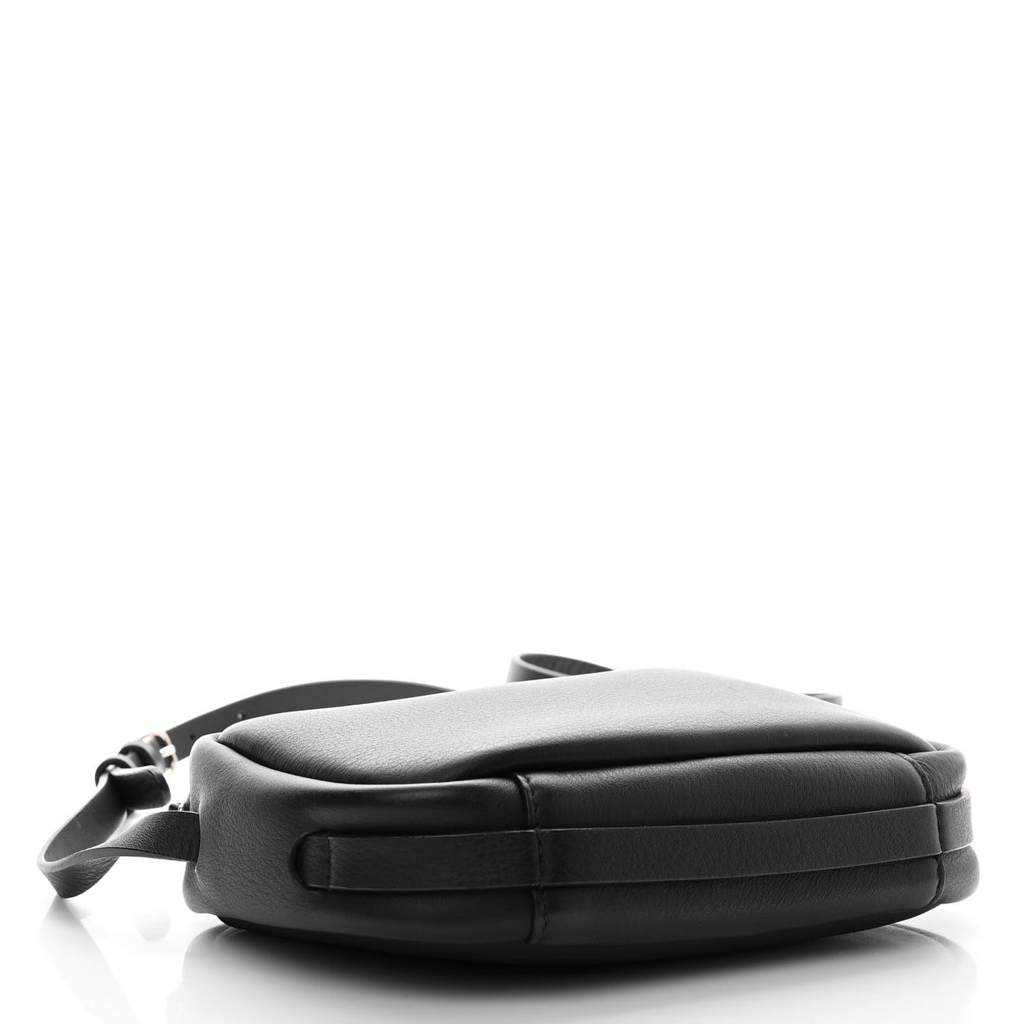 Calfskin Logo XS Everyday Camera Bag Black