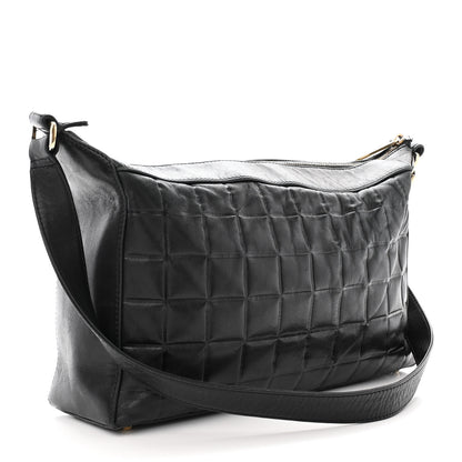 Chanel Lambskin Quilted Medium Chocolate Bar Shoulder Bag Black 3 of 11