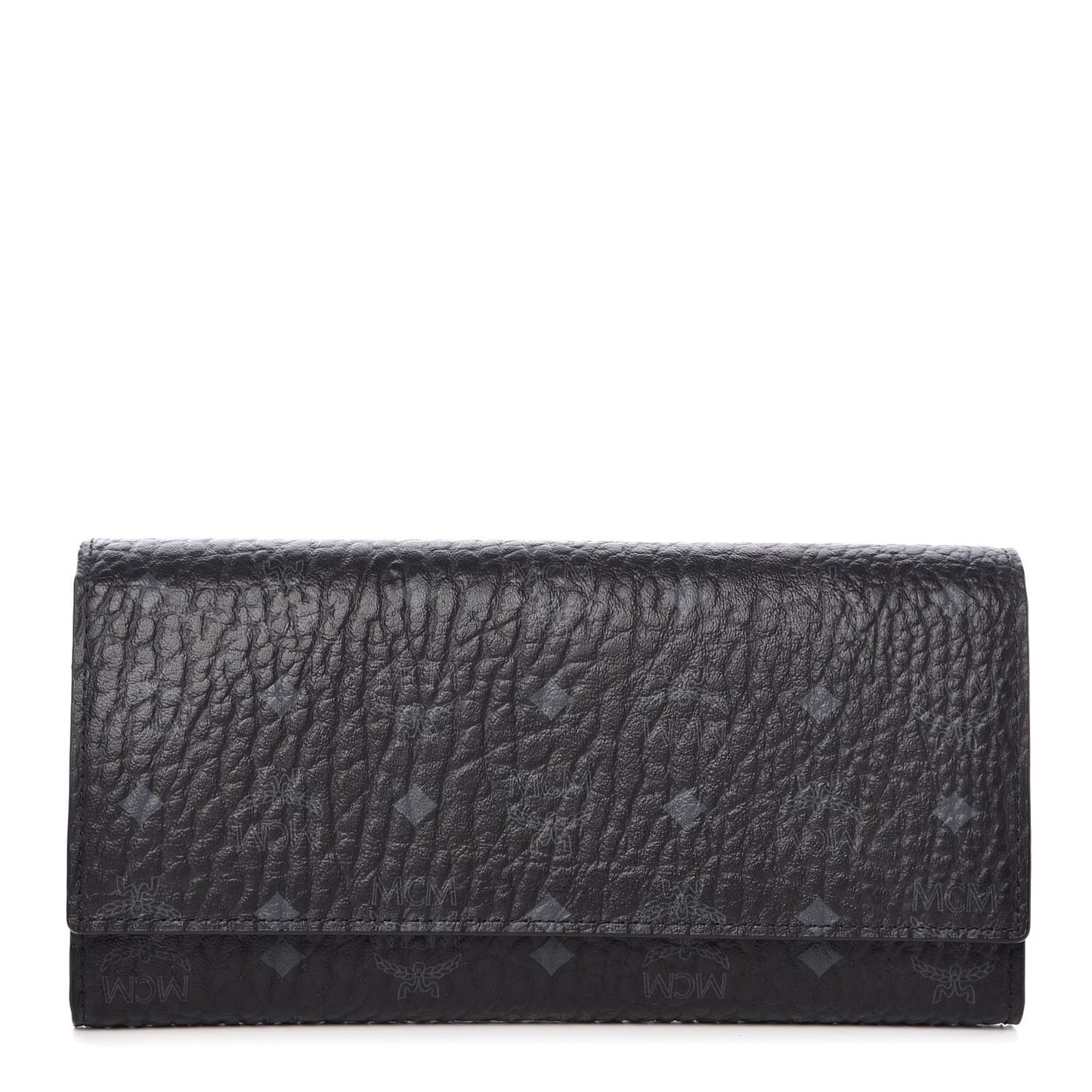 Visetos Continental Flap Wallet Black