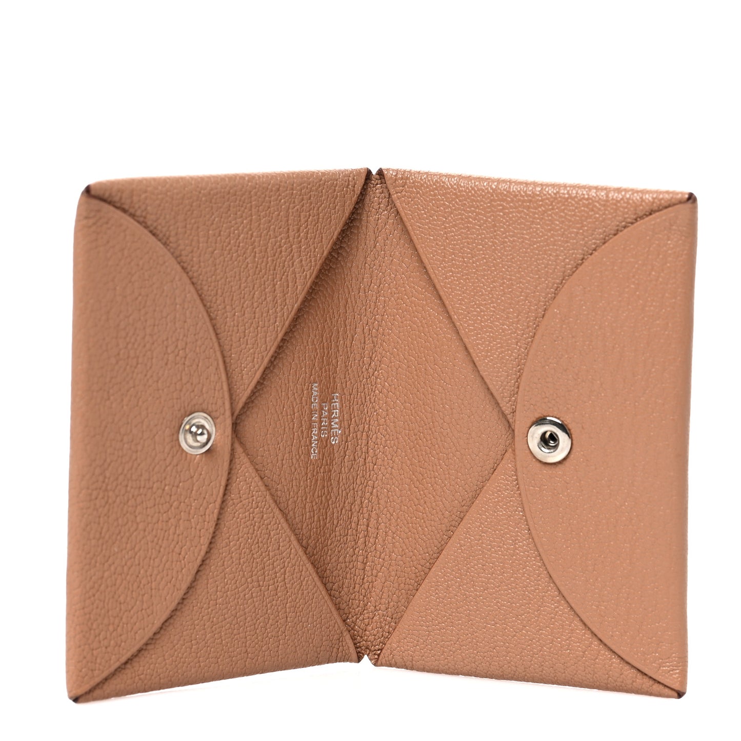 Chevre Mysore Calvi Card Case Quebracho