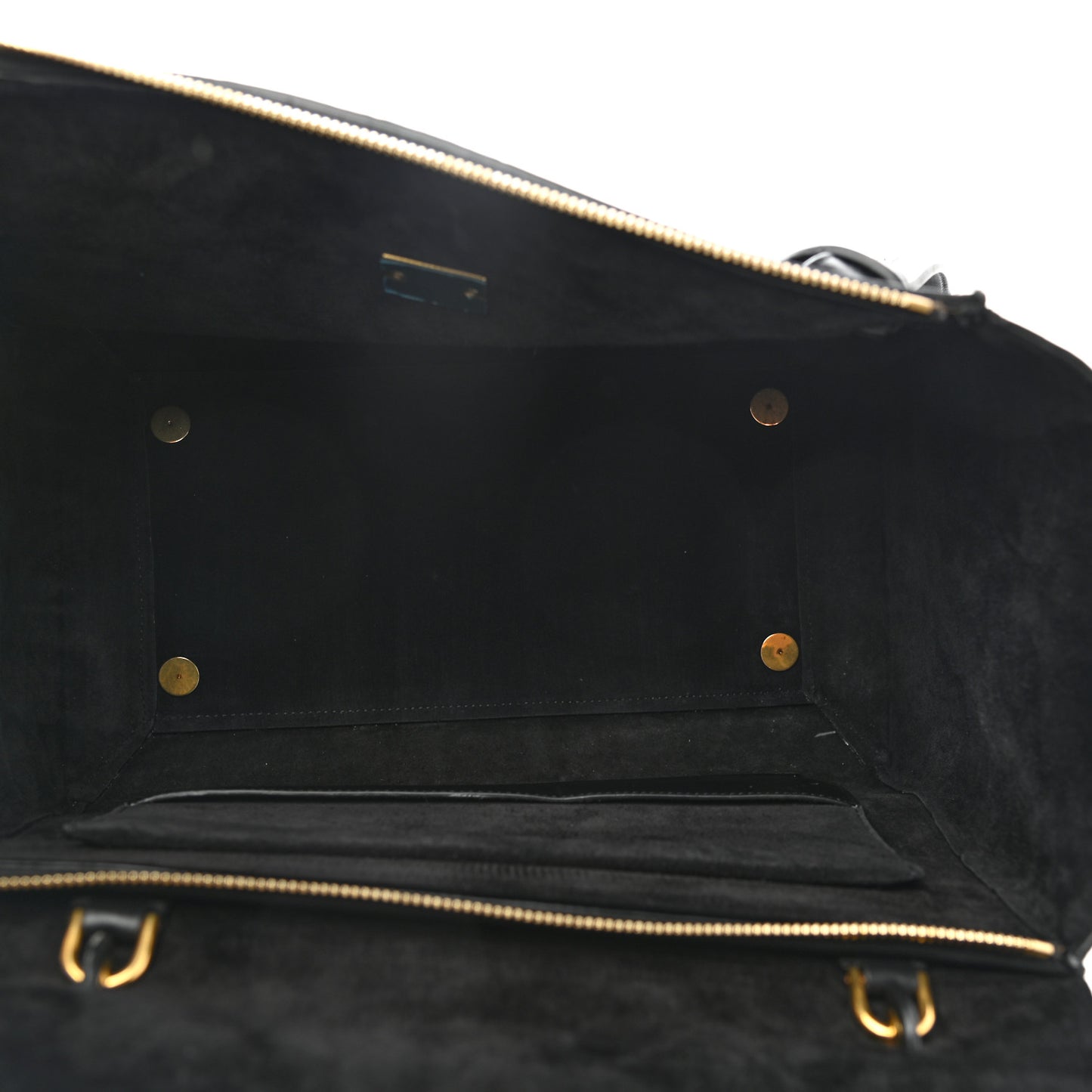 Calfskin Crocodile Embossed Small Belt Bag Black