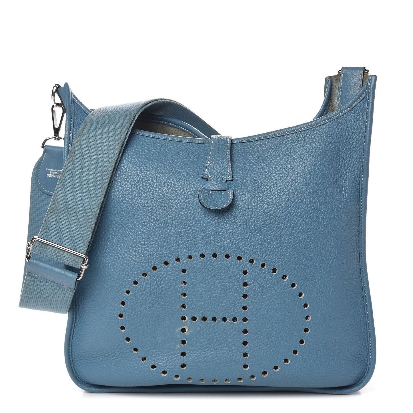Taurillon Clemence Evelyne III GM Blue Jean