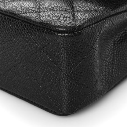 Chanel Caviar Quilted Small Double Flap Black 10 of 14