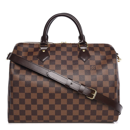 Louis Vuitton Damier Ebene Speedy Bandouliere 30 1 of 8