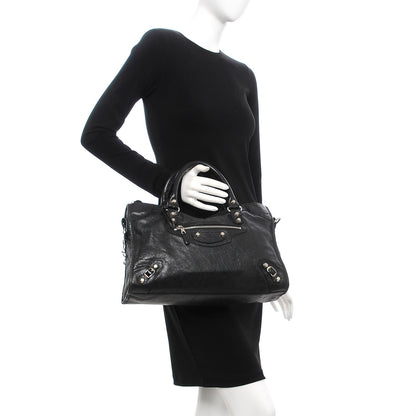 Balenciaga Agneau Giant 12 Silver Hardware City Black 3 of 10