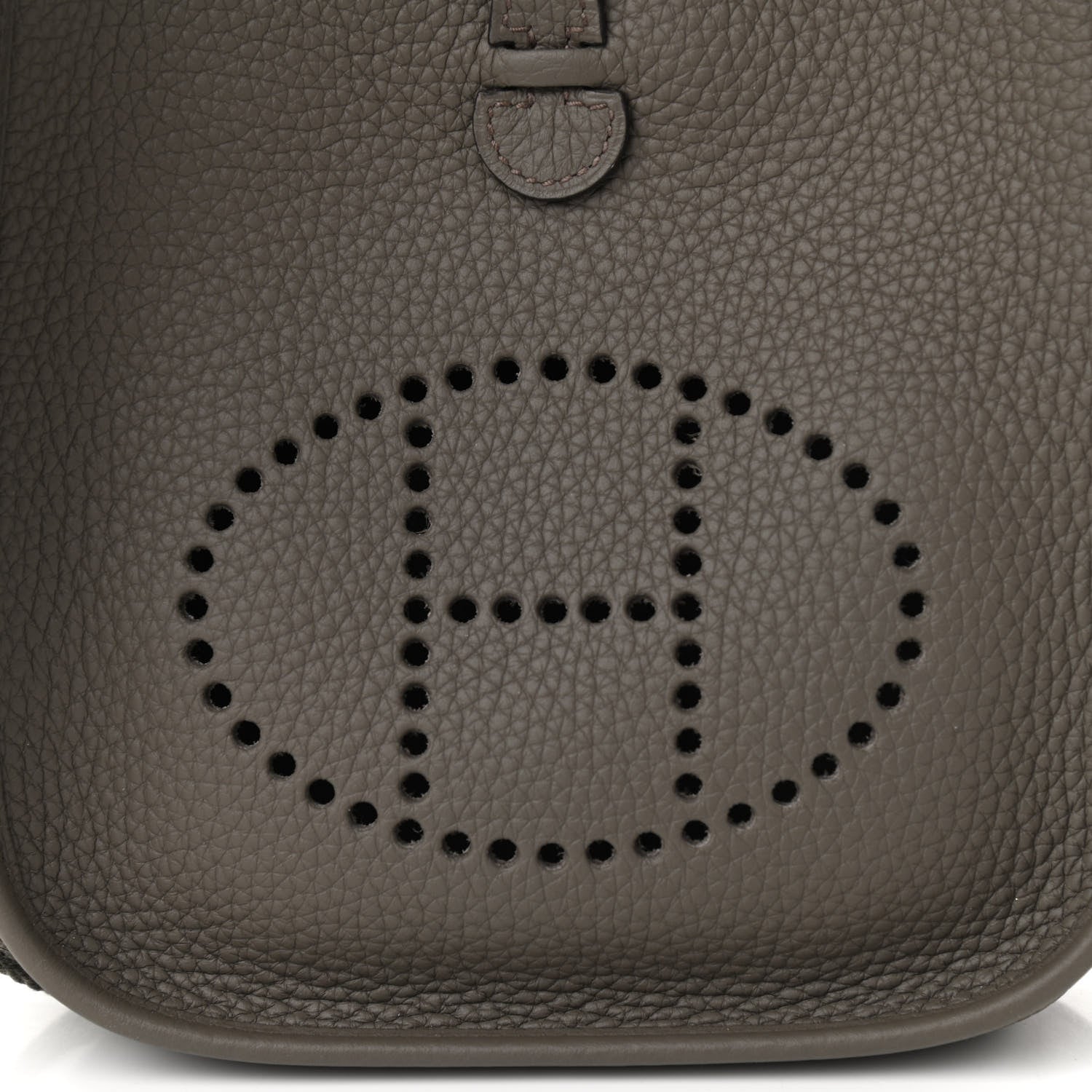 Hermes Taurillon Clemence Evelyne TPM Etain 8 of 11