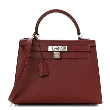 Hermes Epsom Kelly Sellier 28 Rouge H 1 of 11