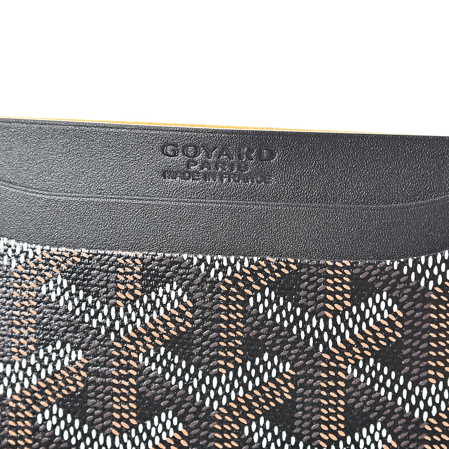Goyard Goyardine Saint Sulpice Card Holder Black 5 of 6