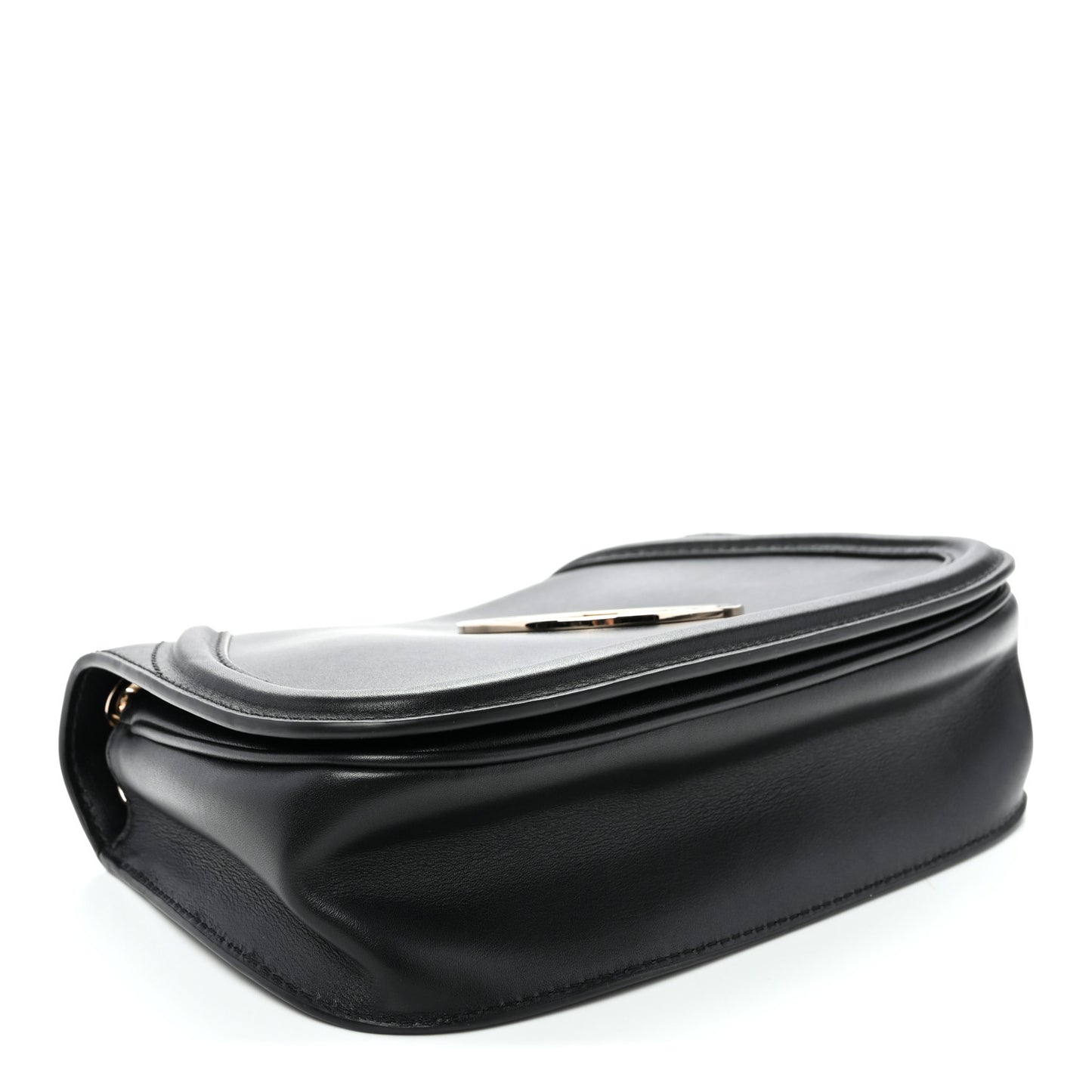 Calfskin Blondie Medium Shoulder Bag Black