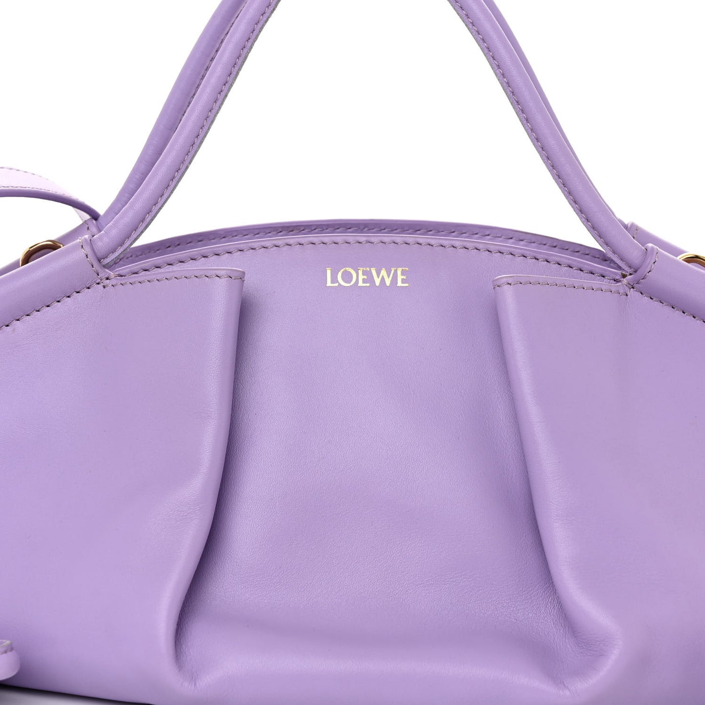 Shiny Nappa Calfskin Paseo Bag Light Mauve