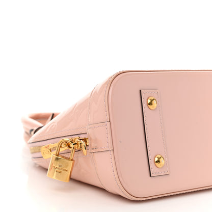 Louis Vuitton Vernis Alma BB Rose Ballerine 9 of 10