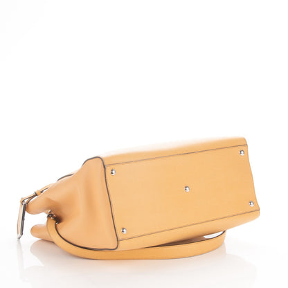 Fendi Vitello Elite Flamingo Regular 2Jours Tote Giallo Alchemy 4 of 7