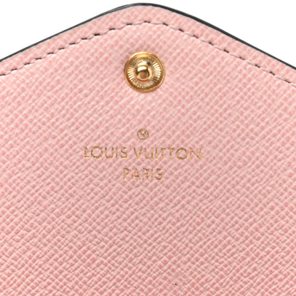 Louis Vuitton Monogram Josephine Wallet Rose Ballerine 7 of 11