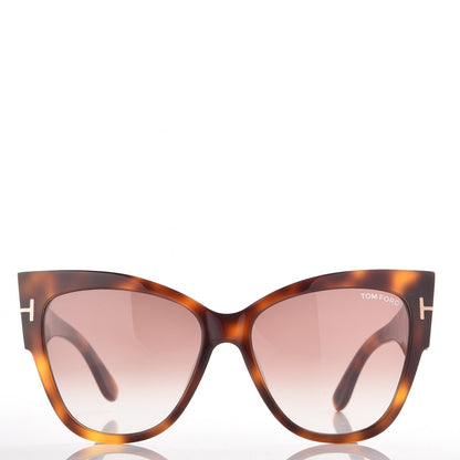 Tom Ford Acetate Anoushka Cat Eye Sunglasses TF371 Tortoise Shell 2 of 8