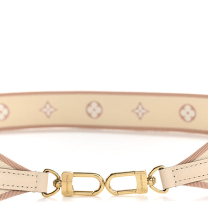 Louis Vuitton Jacquard Diane Shoulder Strap Creme Beige 3 of 4