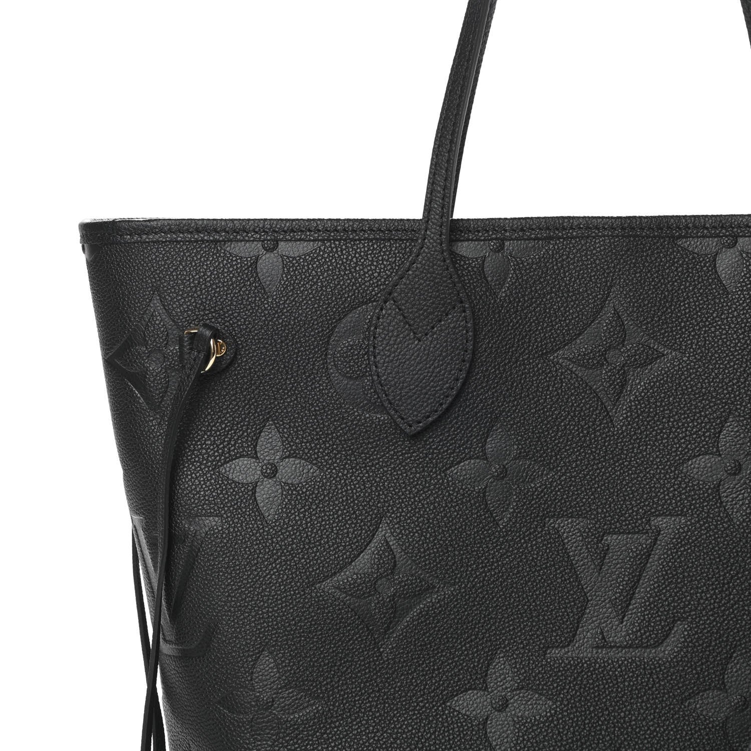 Louis Vuitton Empreinte Monogram Giant Neverfull MM Black 8 of 11