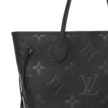 Louis Vuitton Empreinte Monogram Giant Neverfull MM Black 8 of 11