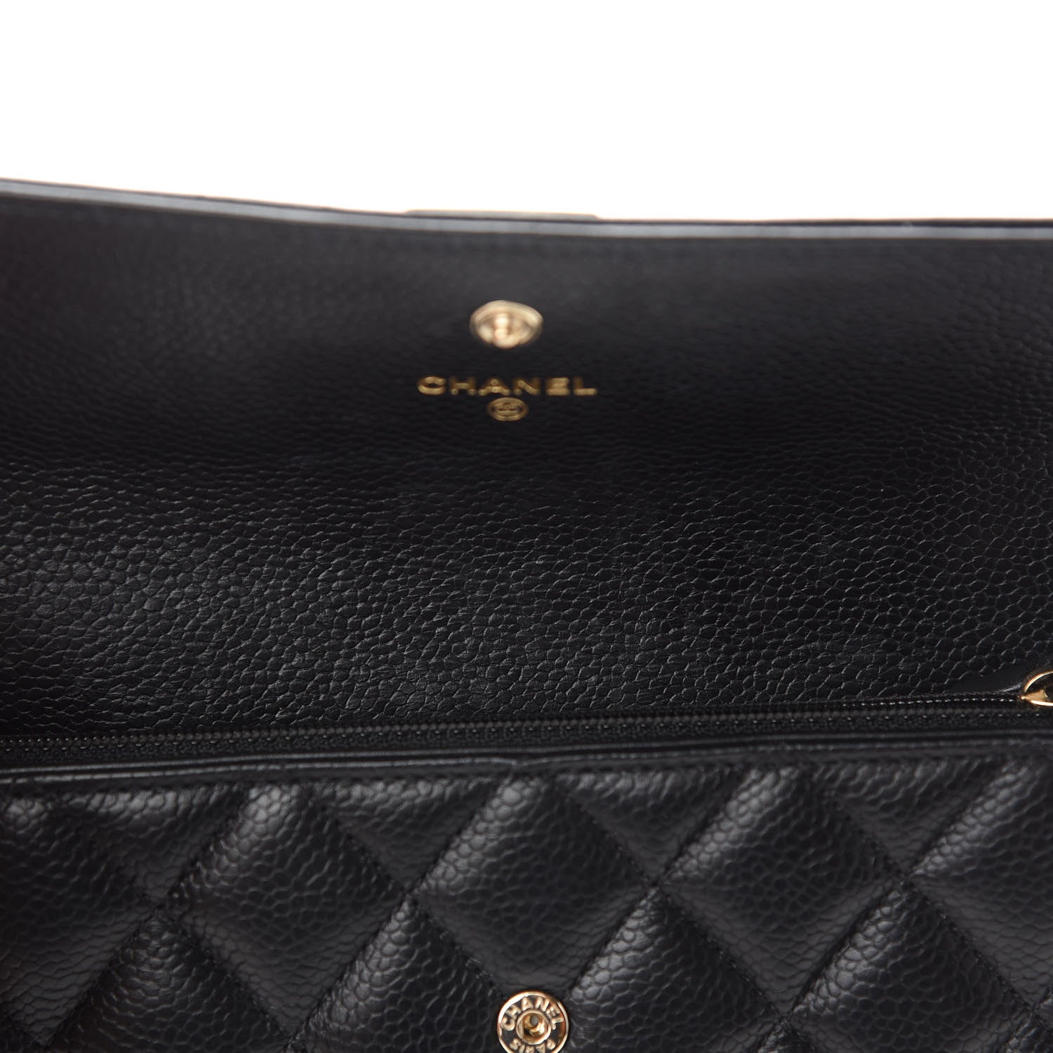 Chanel Caviar Quilted Long Boy Flap Wallet Black 11 of 13