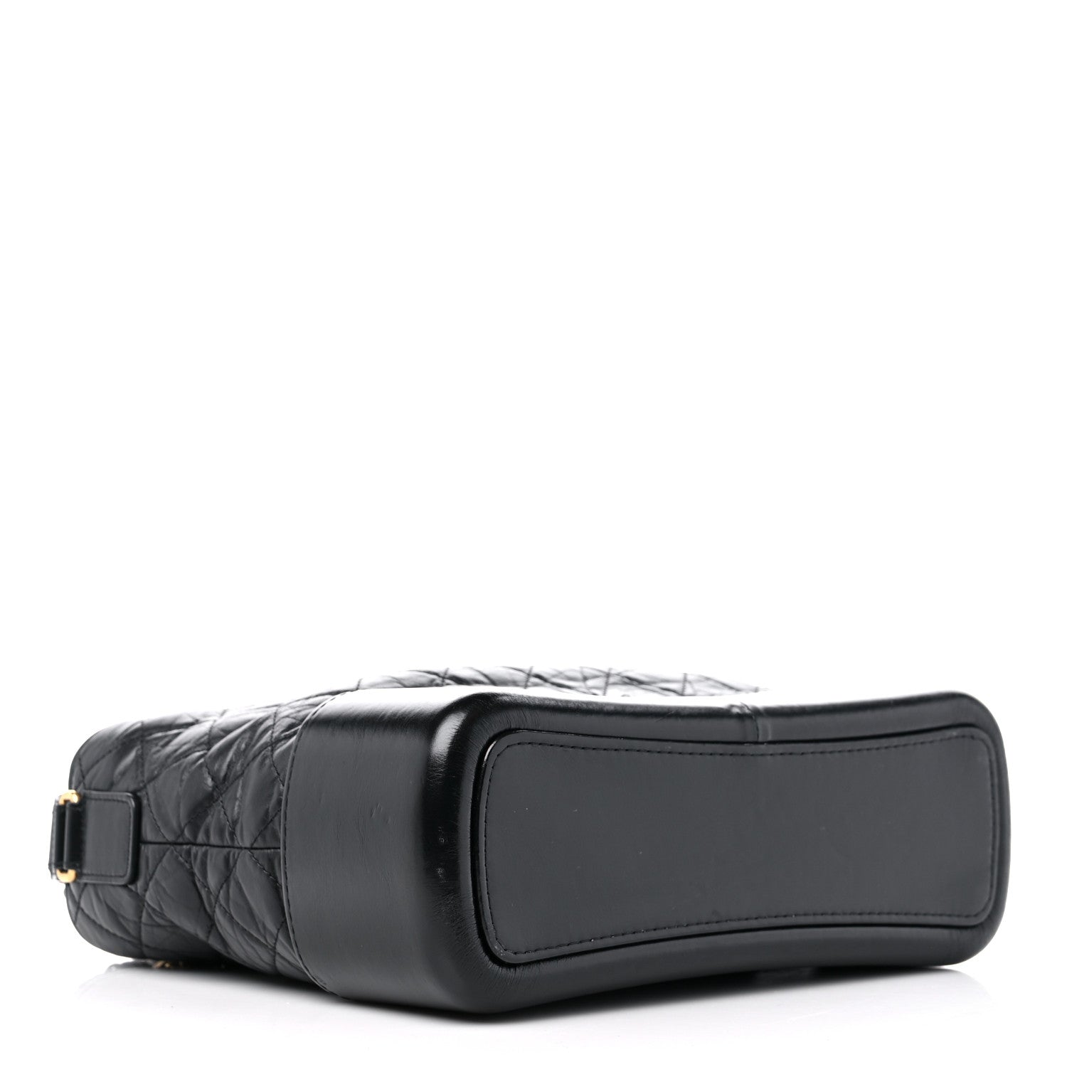Chanel Aged Calfskin Quilted Medium Gabrielle Hobo Black 4 of 10