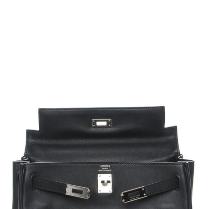 Hermes Swift Kelly Retourne 25 Black 9 of 27