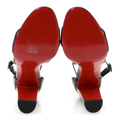 Christian Louboutin Nappa Loubi Bee Kid 85 Sandals 39 Black 6 of 10