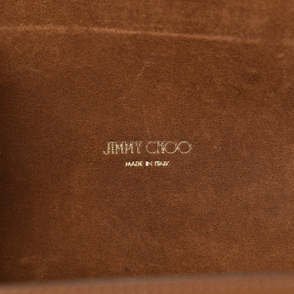 Jimmy Choo Spazzolato Lockett Petite Shoulder Bag Cacao 7 of 10