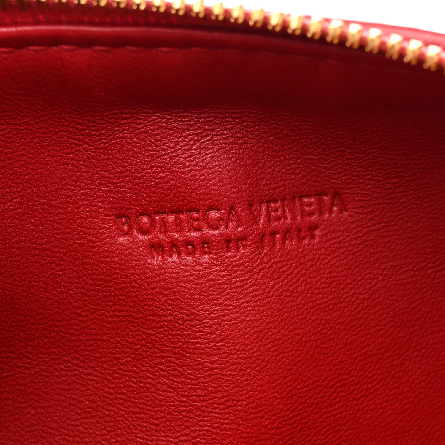 Bottega Veneta Calfskin Nappa Intrecciato Mini Wallace Apple Candy 6 of 11