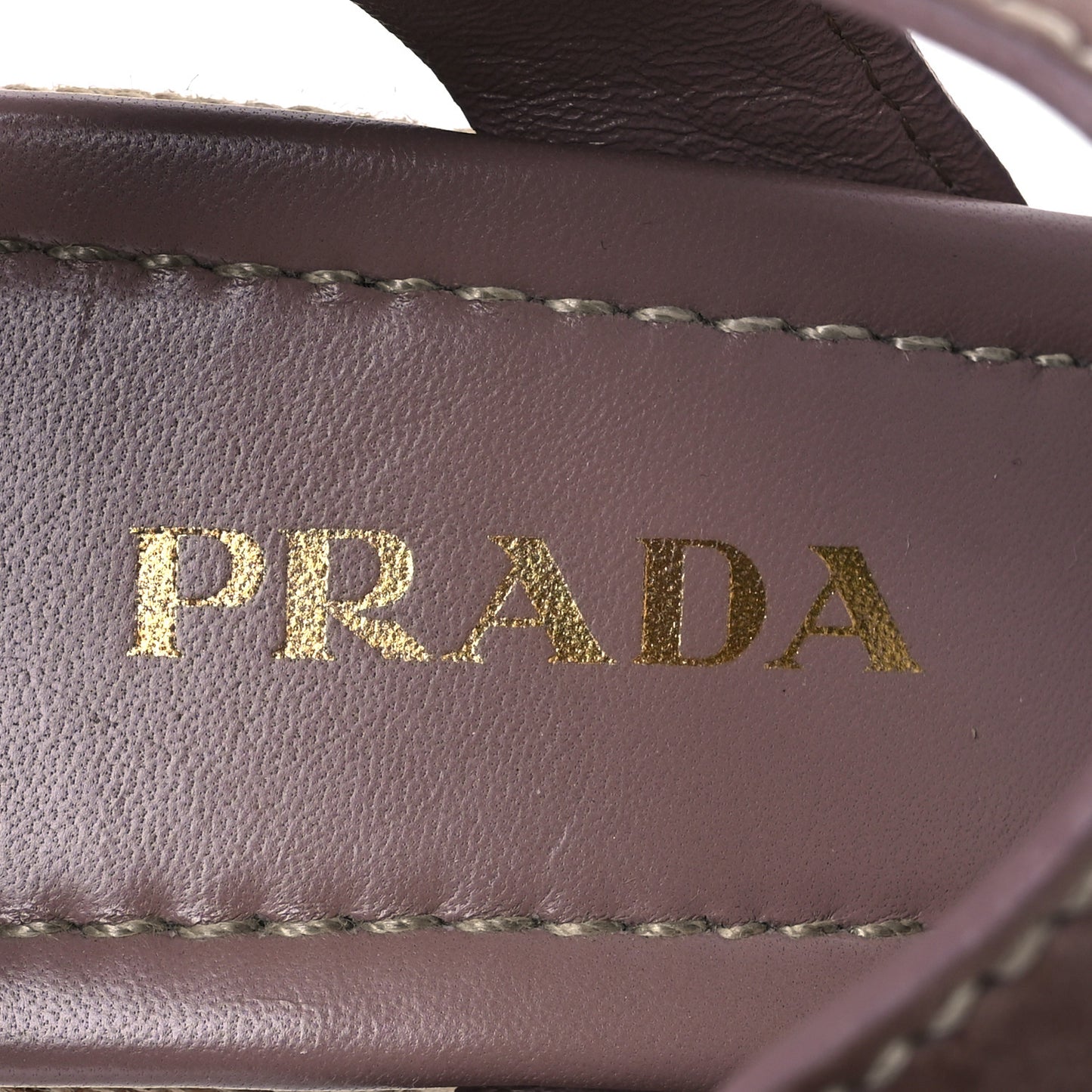 Suede Jute Platfrom Logo Espadrilles Platform Sandals 39.5 Dark Rose