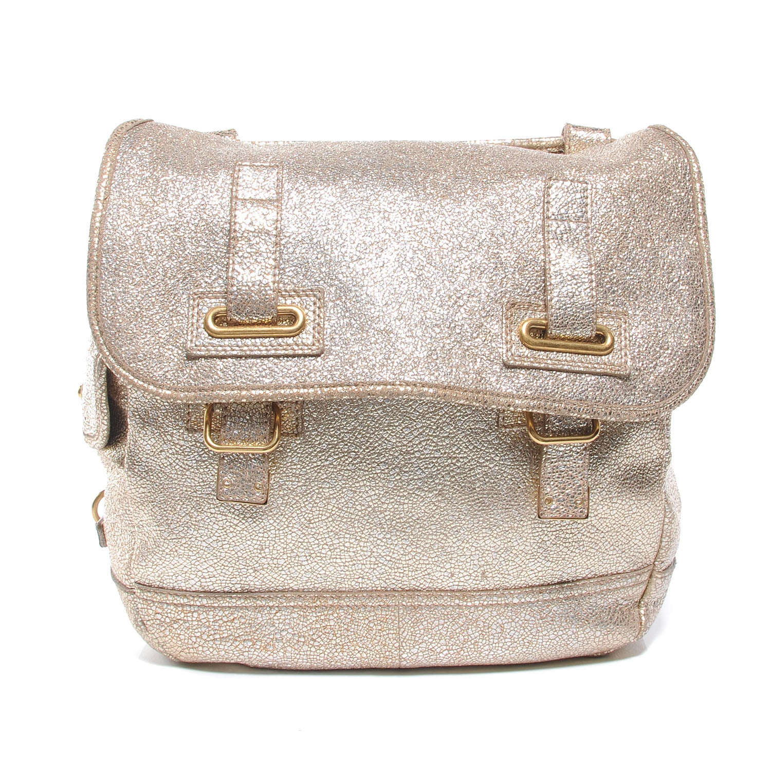 Saint Laurent Besace Tote Volcano Gold 1 of 8