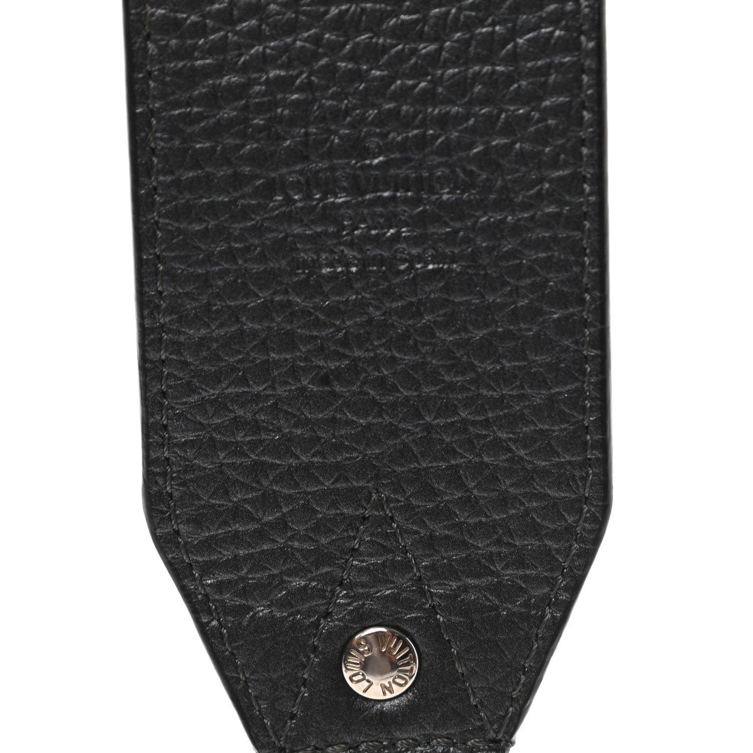 Louis Vuitton Taurillon Bandouliere Shoulder Strap Black 4 of 4