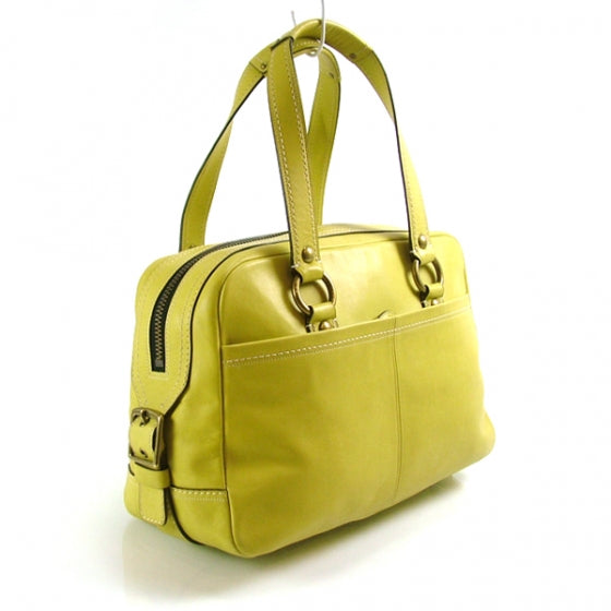 COACHLeatherLegacyEllieLimeGreen11158