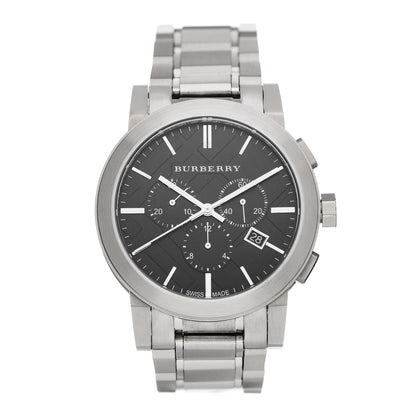 Burberry Stainless Steel 42mm Chronograph Quartz Watch Black BU9351 1 of 5