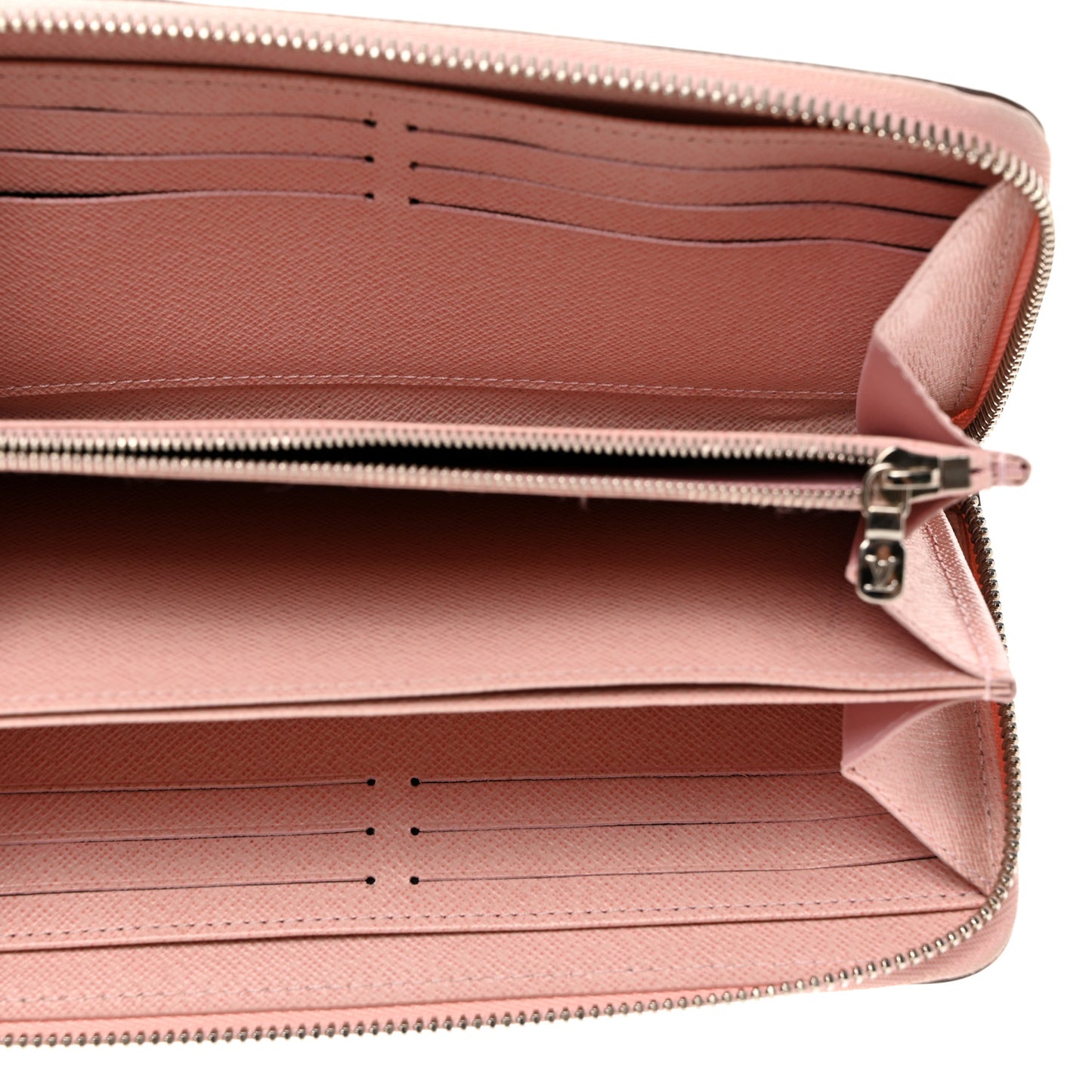 LOUIS VUITTON Epi Zippy Wallet Rose Ballerine