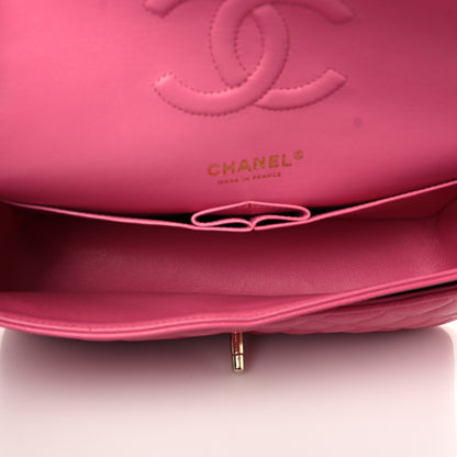 Chanel Caviar Quilted Medium Double Flap Pink 5 of 8