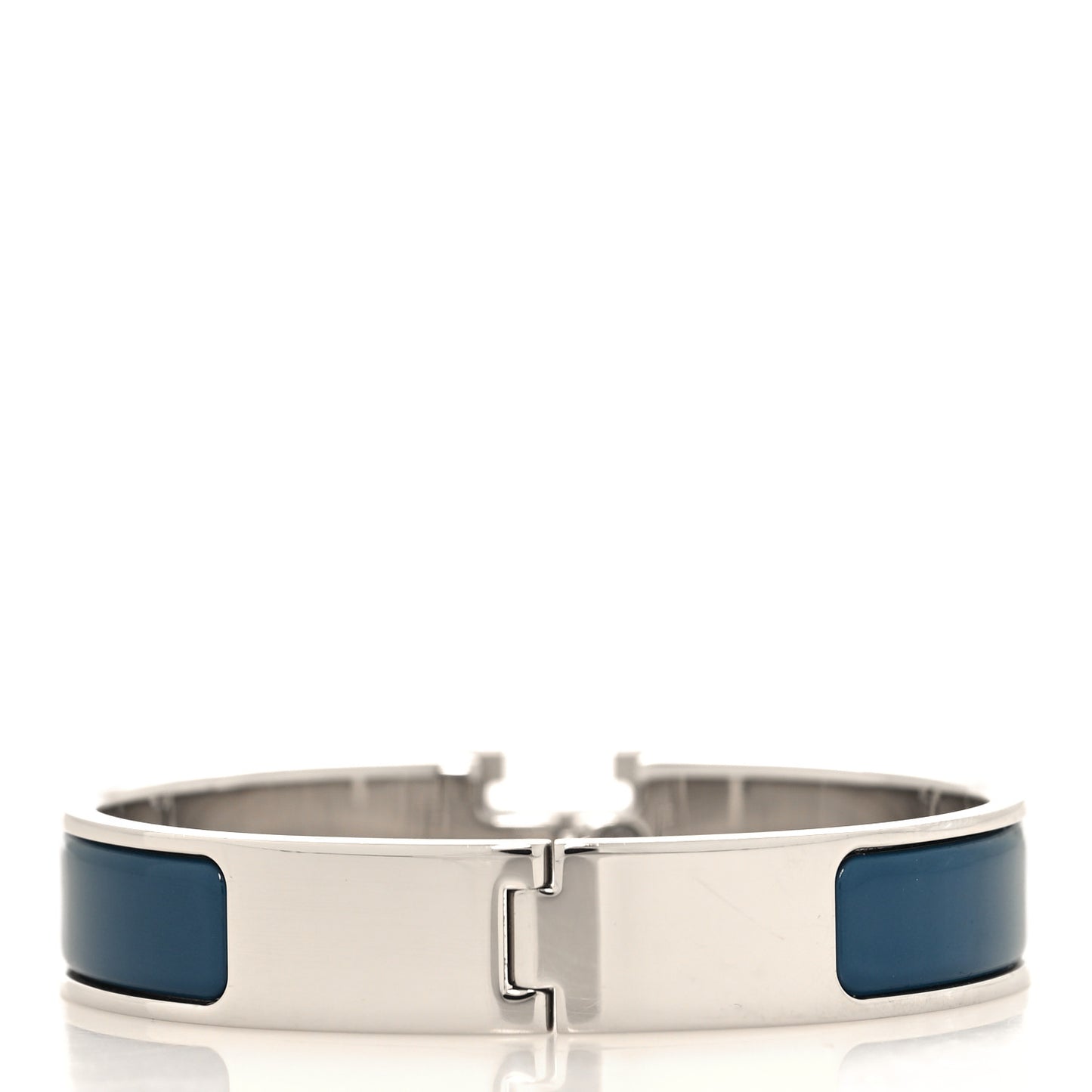 Narrow Enamel Clic Clac H Bracelet PM  Vert Bleuete