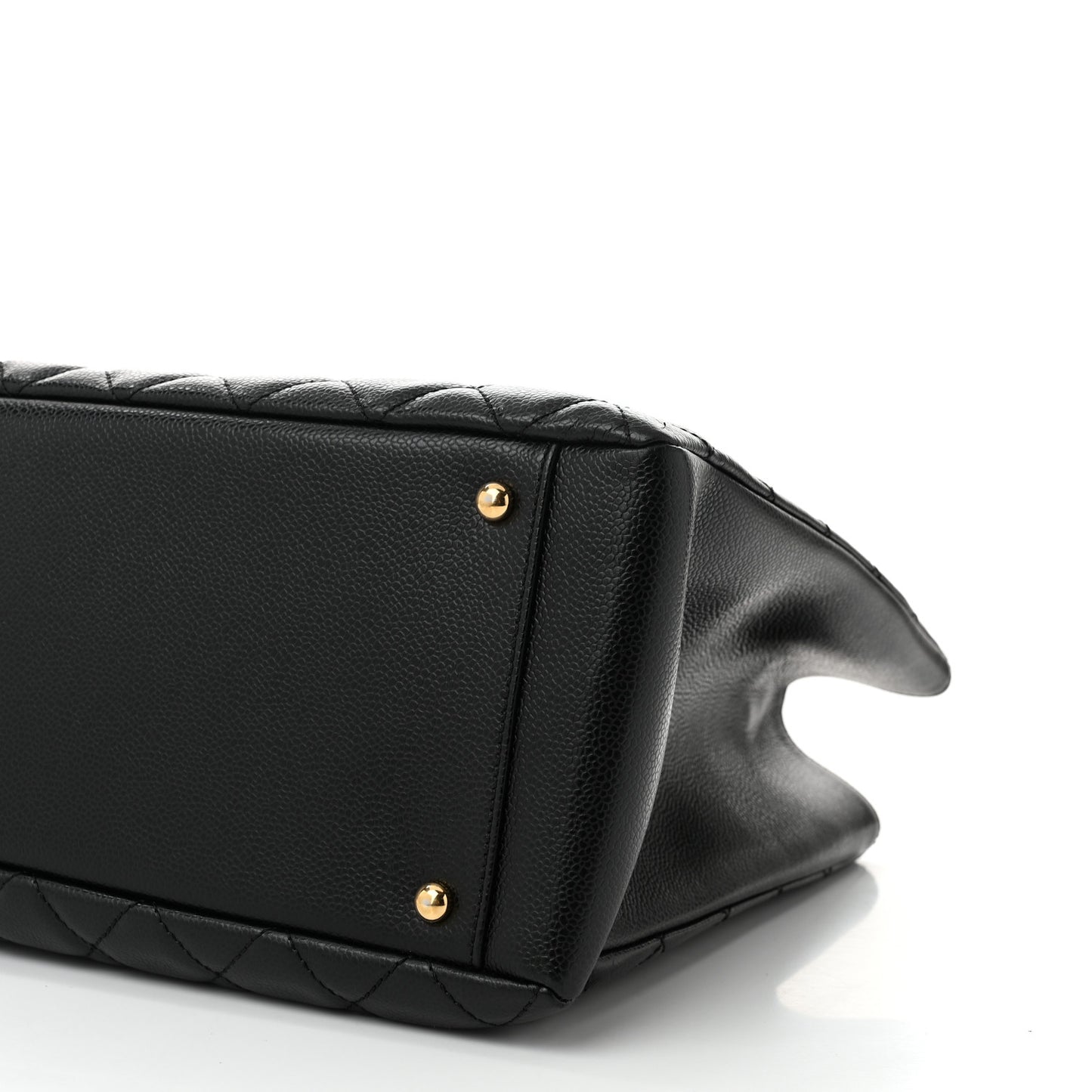 Caviar Quilted XL Grand Shopping Tote GST Black