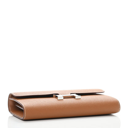 Hermes Epsom Constance Long Wallet To Go Gold 3 of 4