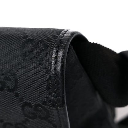 Gucci GG Monogram Web Flight Belt Bag Black 19 of 21
