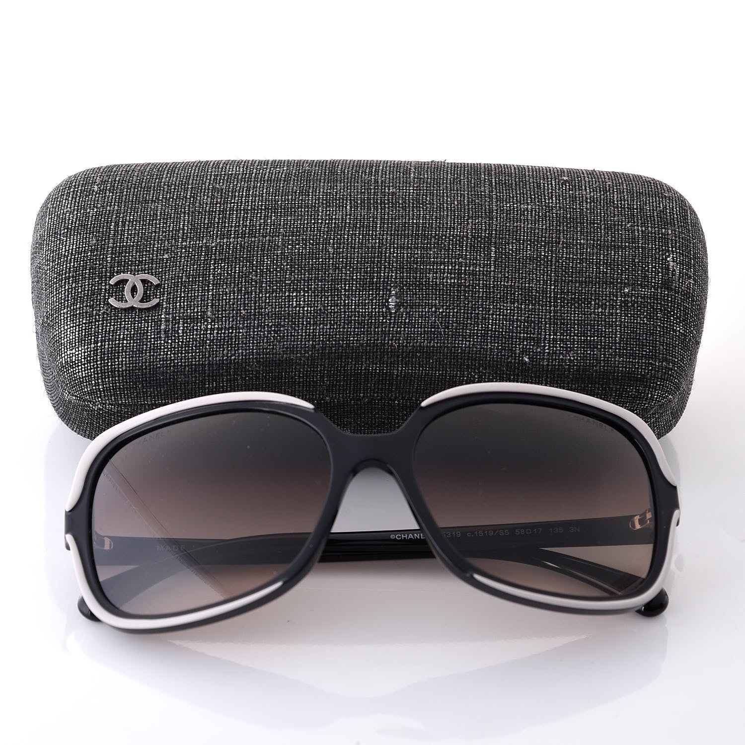 Chanel CC Sunglasses 5319 Black White 7 of 14