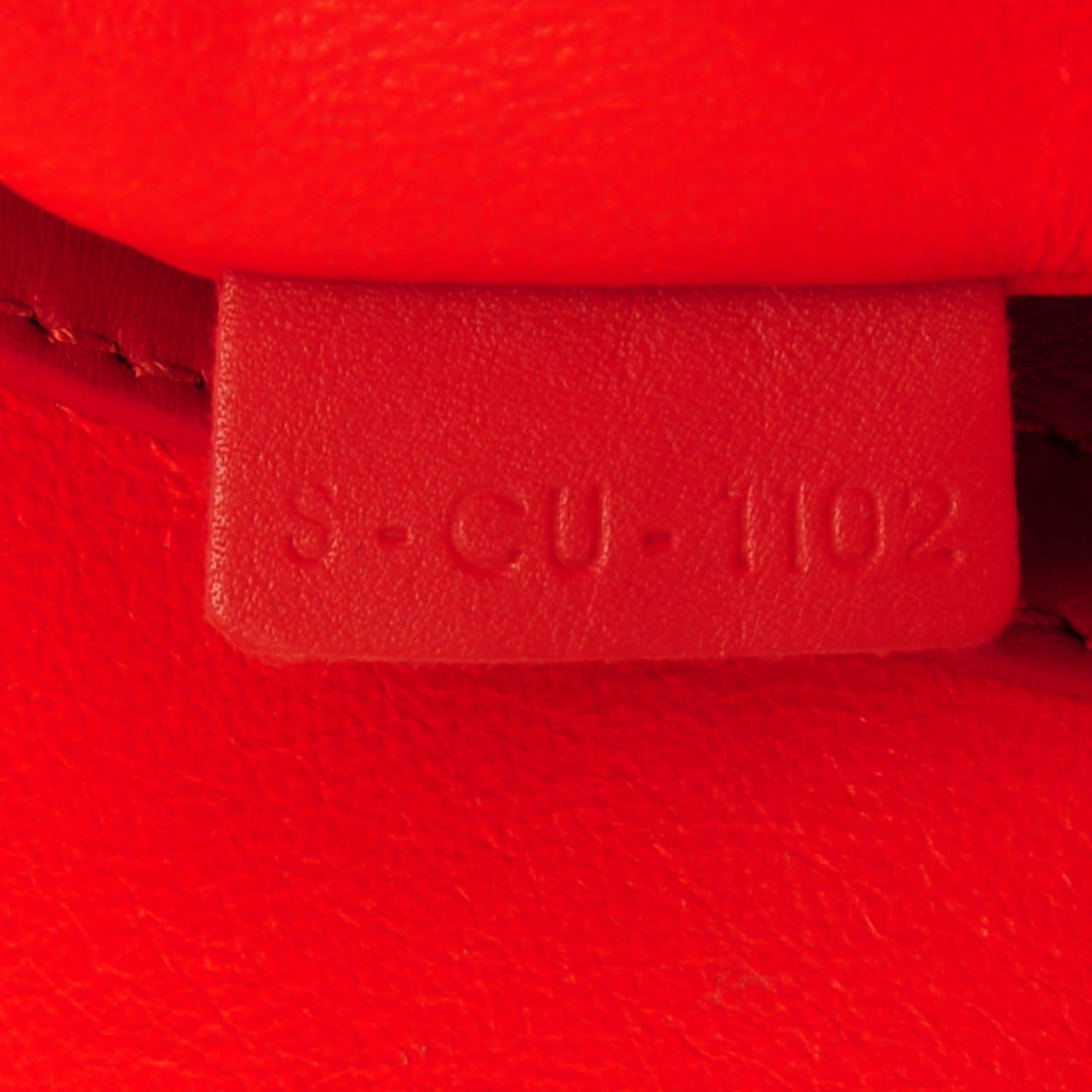 Celine Nubuck Medium Phantom Luggage Bright Orange 8 of 8