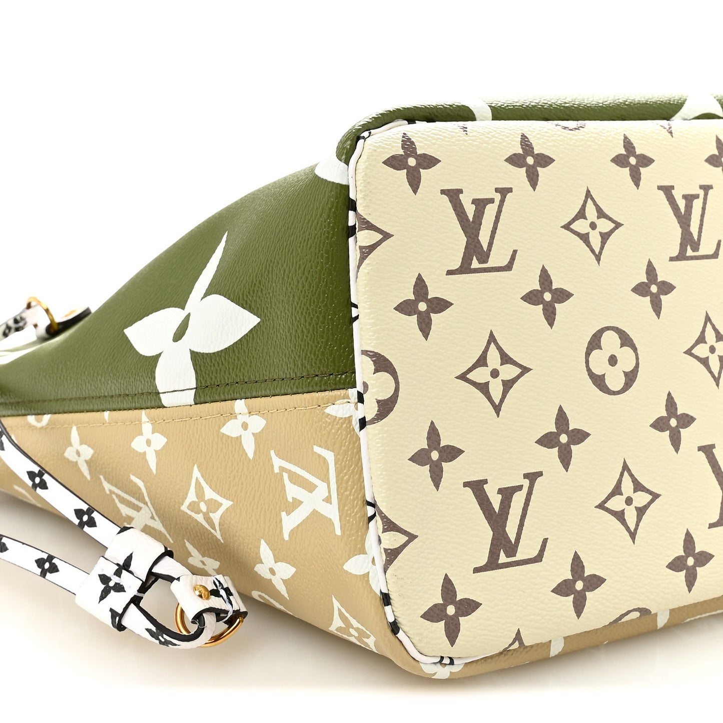 Monogram Giant Neverfull MM Kaki