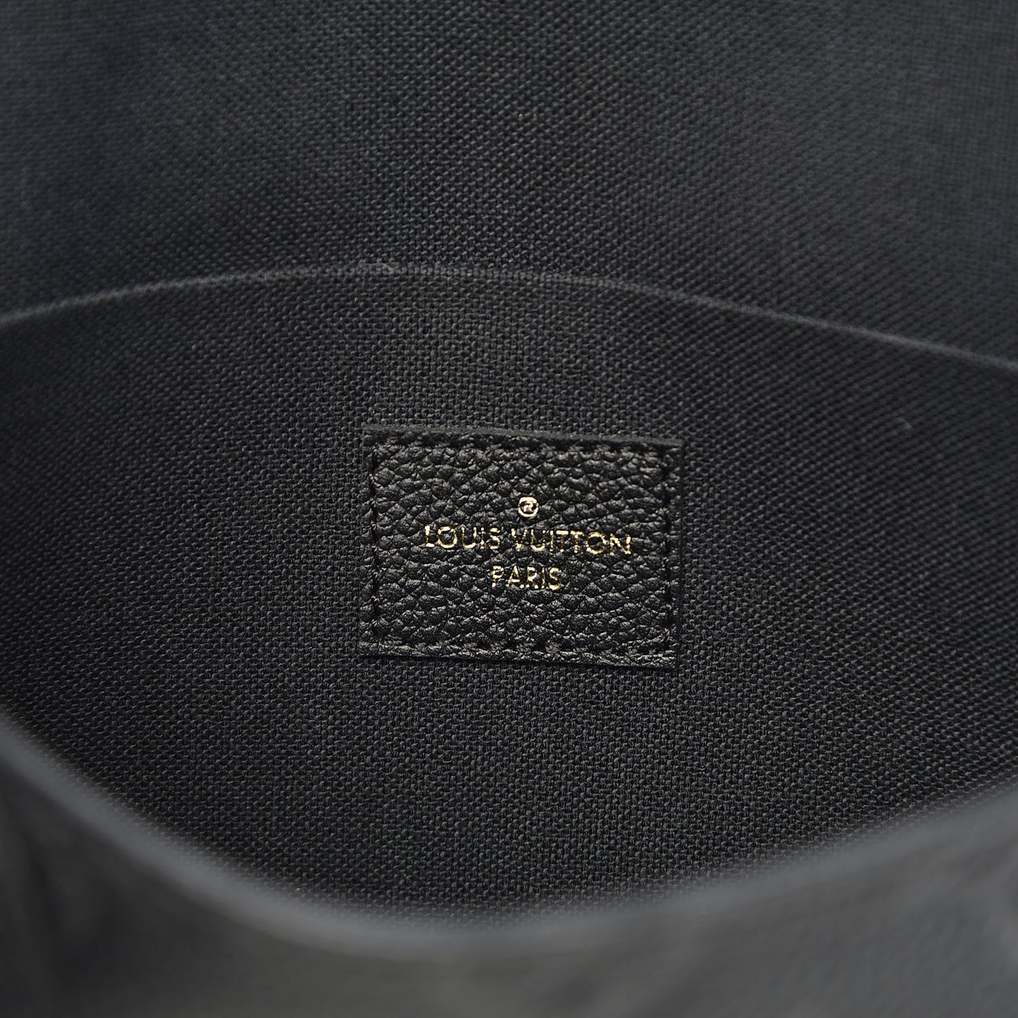 Empreinte Pochette Felicie Chain Wallet Black
