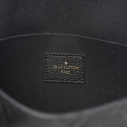 Louis Vuitton Empreinte Pochette Felicie Chain Wallet Black 6 of 12
