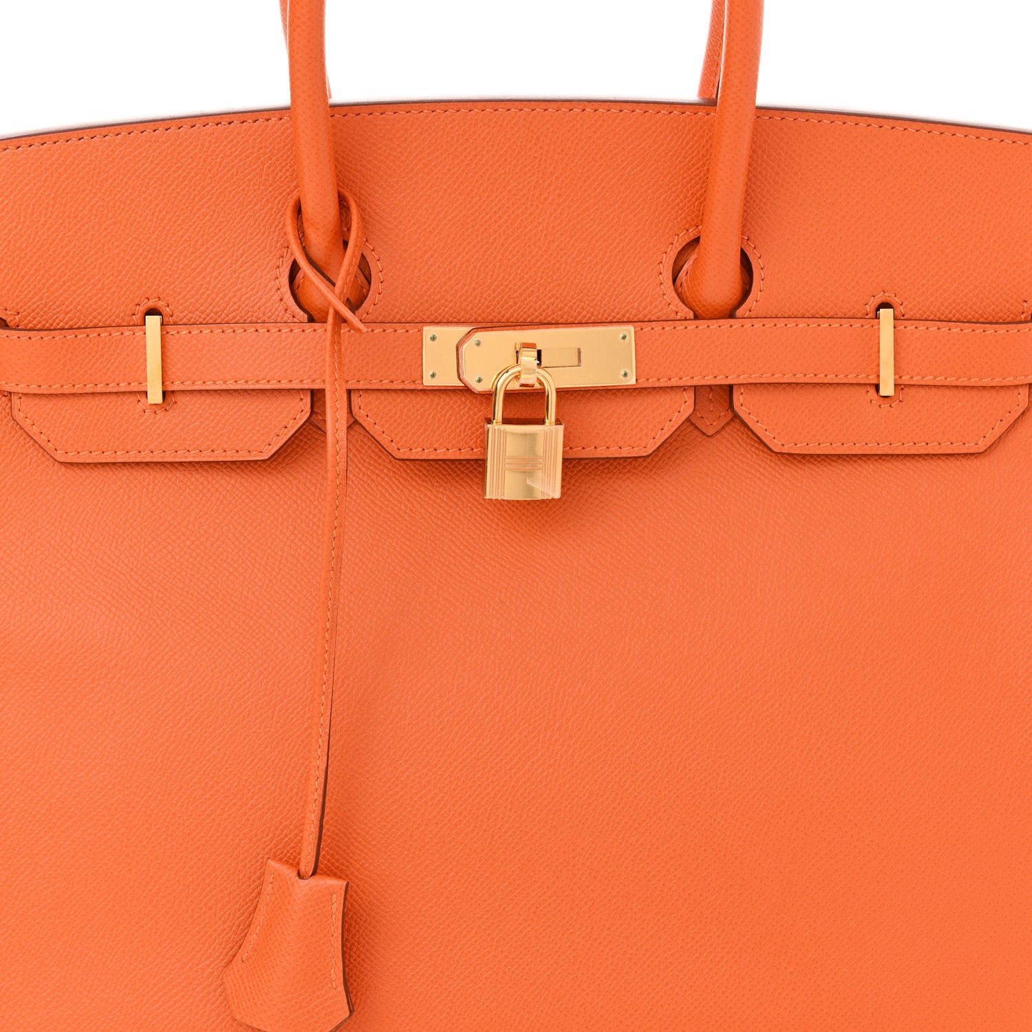 Hermes Epsom Birkin 35 Orange 8 of 12