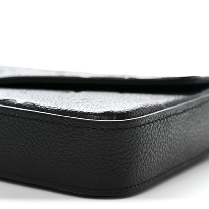 Louis Vuitton Empreinte Pochette Felicie Chain Wallet Black 10 of 11