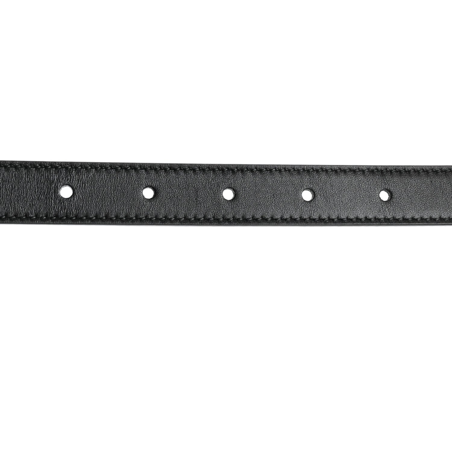 Gucci Calfskin Double G 20mm Belt 85 34 Black 5 of 5