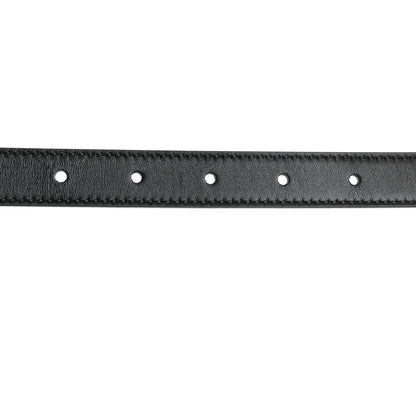 Gucci Calfskin Double G 20mm Belt 85 34 Black 5 of 5
