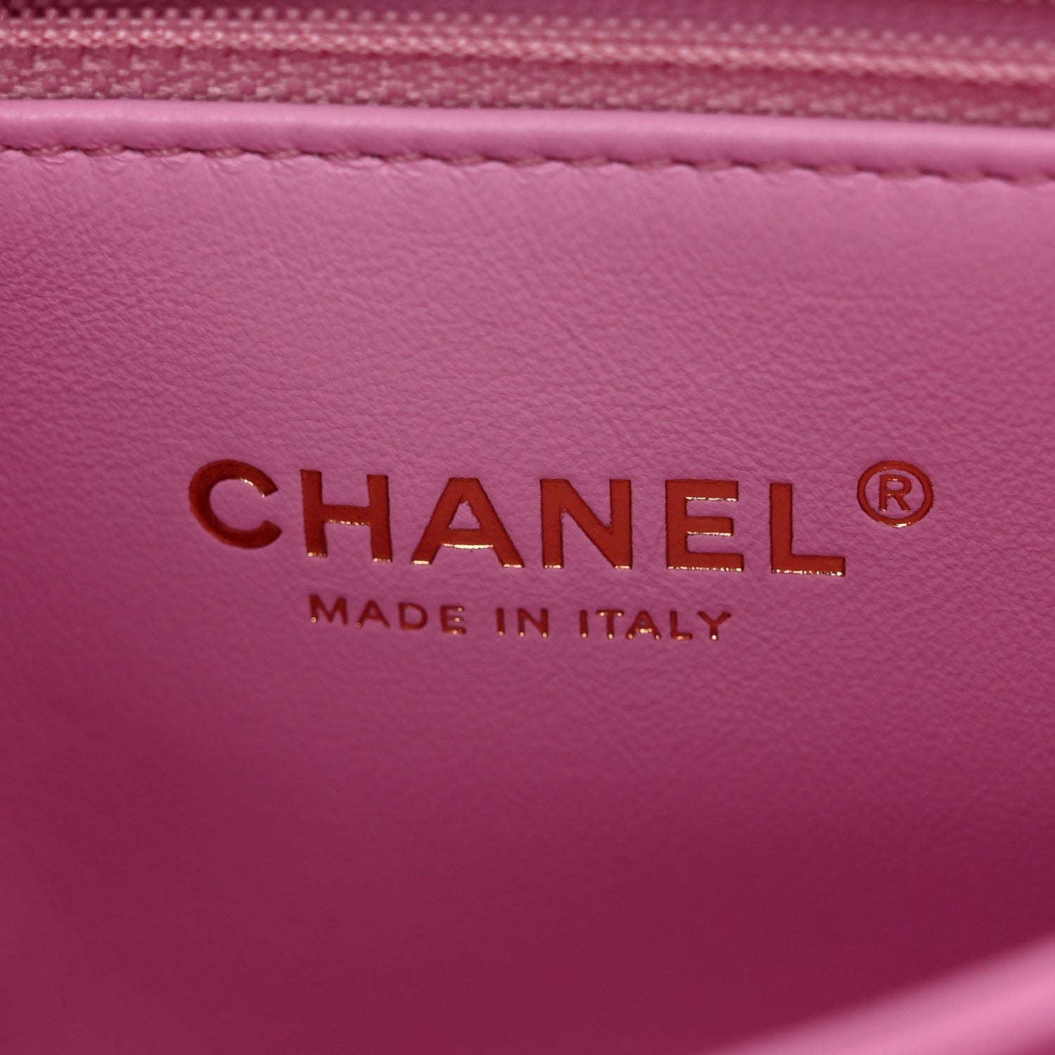 Chanel Caviar Quilted Mini Coco Chain Handle Flap Pink 6 of 10