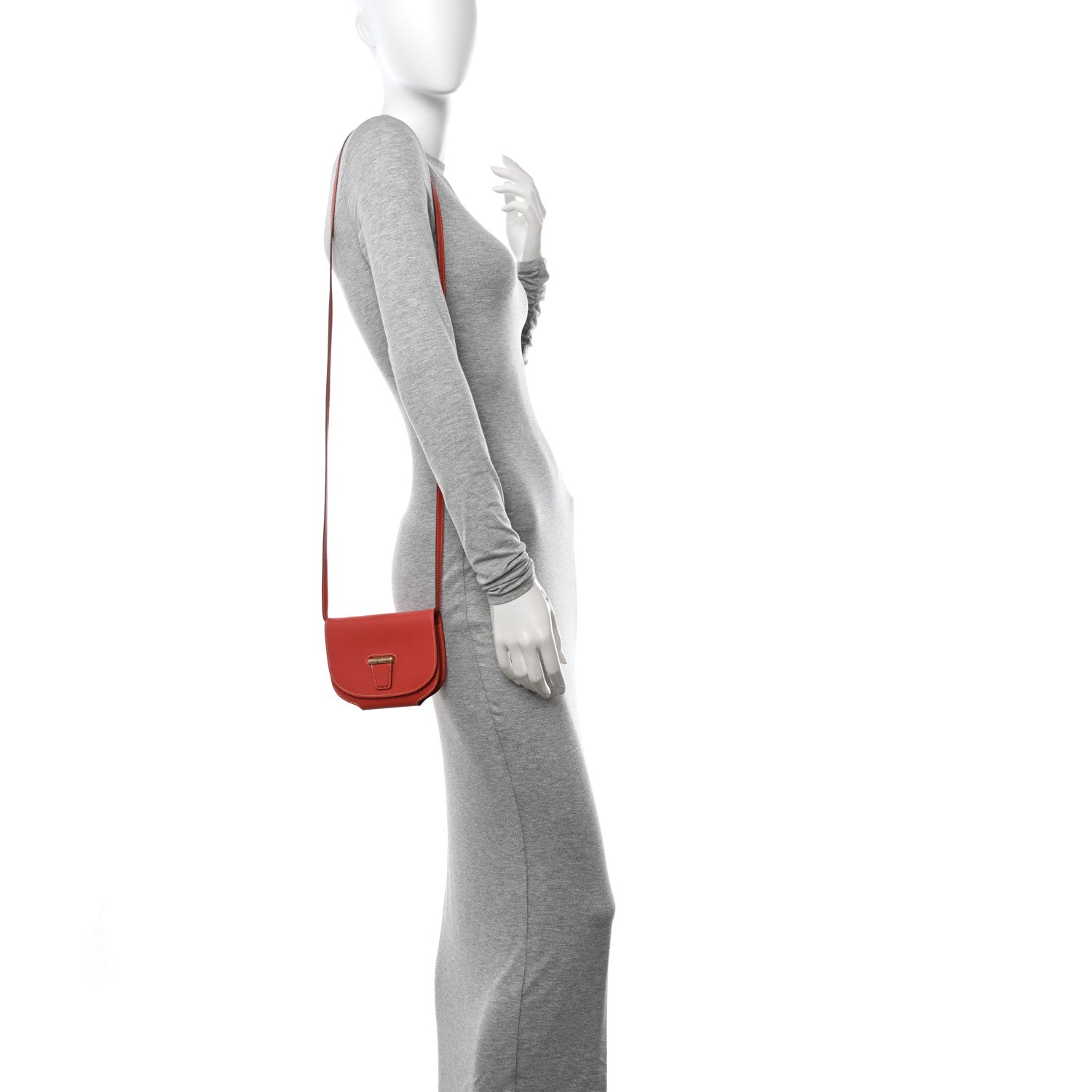 Hermes Swift Mini Convoyeur Capucine 2 of 13