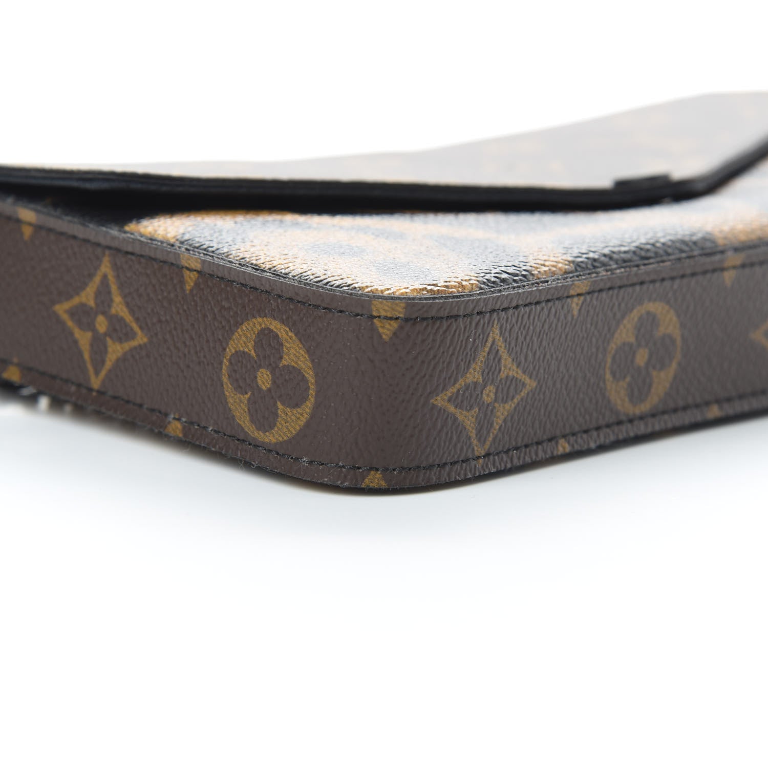 Louis Vuitton Monogram Animal Print Pochette Felicie Chain Wallet 11 of 16